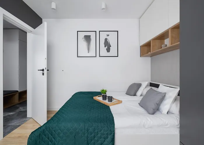 Elegant Apartment In Cracow With Balcony, Parking And Desk By Noclegi Renters
